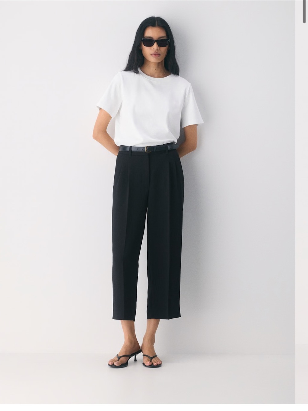 Aritzia Effortless Pant Cropped